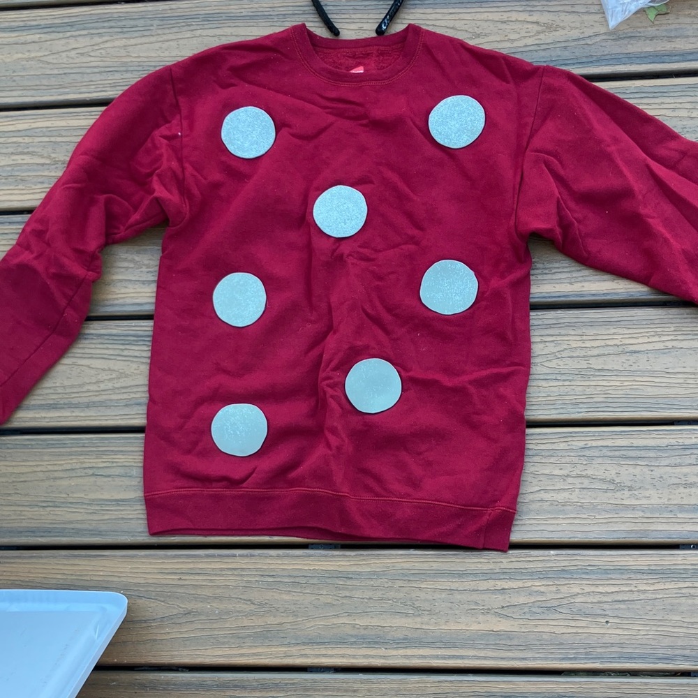 Minnie Mouse shirt for costume —Adult small  DIY